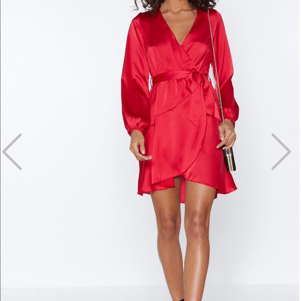 Nasty gal wrap dress